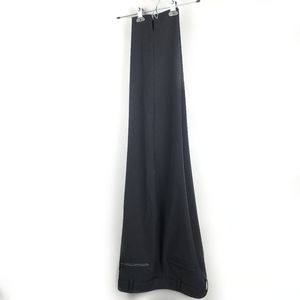 Liloo-Ann Wool Blend Zip Pocketed Slit Cuff Belt loops Zip Hook/Eye EU 46 Black